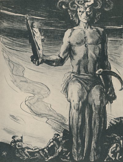 托马斯-哈代的《王朝》海报，1919年 作者 查尔斯·里基茨