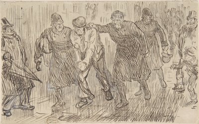 1876年12月16日，《冲刺的快乐思想》，1876年。 作者 查尔斯·塞缪尔·基恩