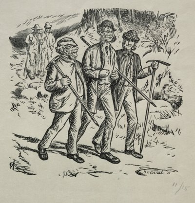 三个名字，1869年。 作者 查尔斯·塞缪尔·基恩