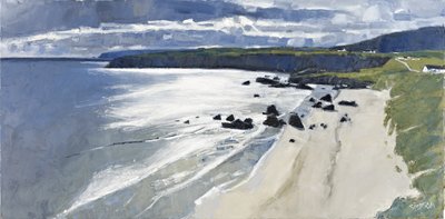 三乡湾，2011 年（布面油画） 作者 查尔斯·辛普森