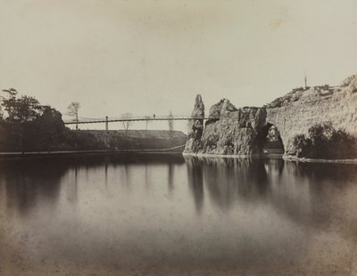 肖蒙山，巴黎，约1860年代。 作者 查尔斯·苏里尔