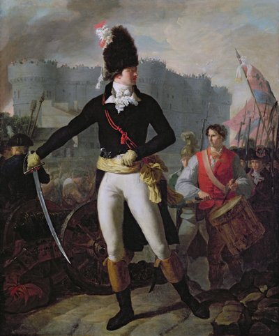 巴士底狱的胜利者 作者 Charles Thevenin