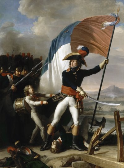 1796年11月15日，奥古罗将军在Pont dArcole上 作者 查尔斯·戴维宁