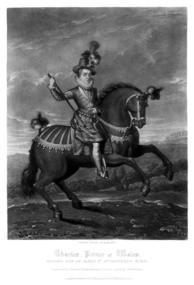 威尔士亲王查尔斯（Charles），1816年。 作者 查尔斯·特纳