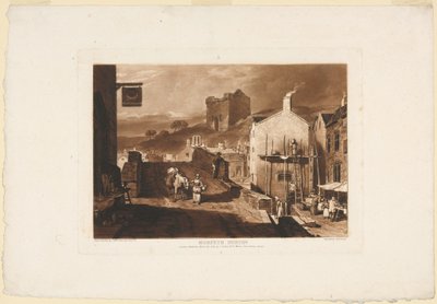 诺桑伯兰郡的莫佩斯，来自自由工作室，1809年 作者 查尔斯·特纳