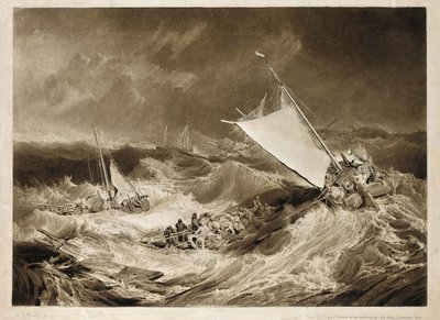 沉船残骸，1807年 作者 查尔斯·特纳