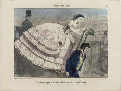 优秀的方式。摘自1855-1859年的《生活方式》（Modes pour rire）。 作者 查尔斯·韦尼尔