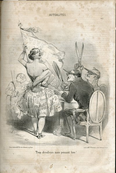 查尔斯-维尼尔（Charles Vernier）（1887年）在《查理报》上的插图 作者 查尔斯·韦尼尔