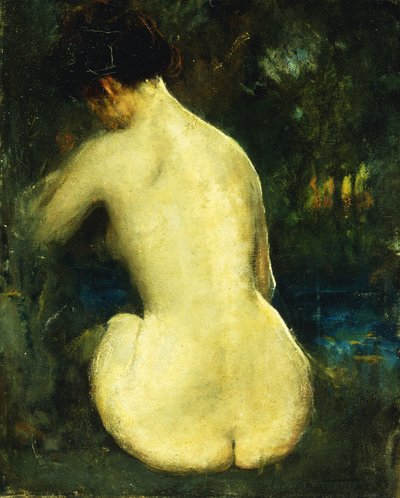 裸体 作者 Charles Webster Hawthorne
