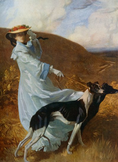 高地戴安娜（Diana of the Uplands），c1903-1904，1912年。 作者 查尔斯·威灵顿·弗斯