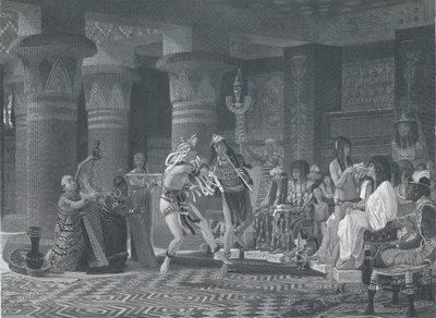 古埃及的消遣，1876年。 作者 Charles William Sharpe