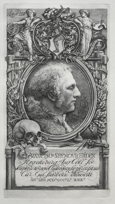 哈登iana - 弗朗西斯-西摩-哈登爵士肖像 作者 Charles William Sherborn