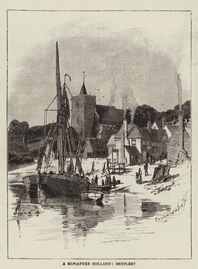 A Miniature Holland，Benfleet 作者 查尔斯·威廉·威利