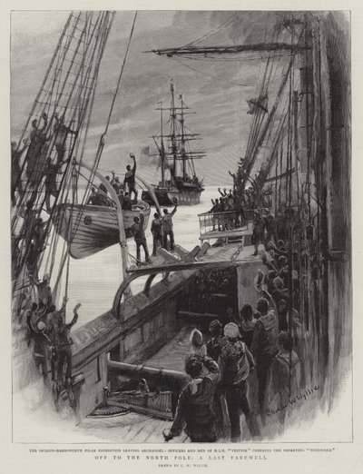 离开北极，最后的告别 作者 Charles William Wyllie