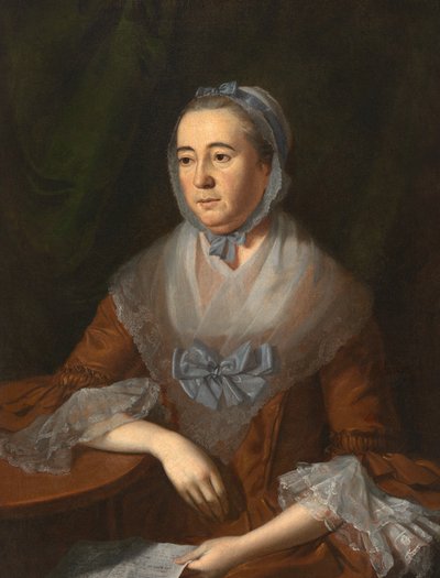 安妮-凯萨琳-霍夫格林，1769年。 作者 查尔斯·威尔森·皮尔