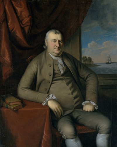 塞缪尔·米夫林（Samuel Mifflin），1777-80年。 作者 查尔斯·威尔森·皮尔