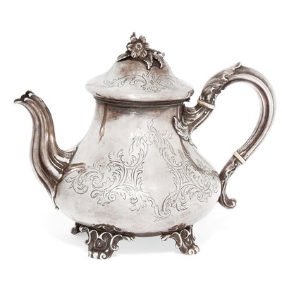 维多利亚时代的茶壶，1849年 作者 查尔斯和斯托里·赖利