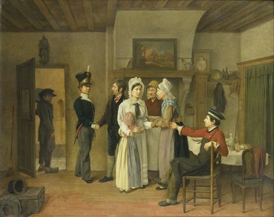 士兵的告别 作者 Charles van Beveren