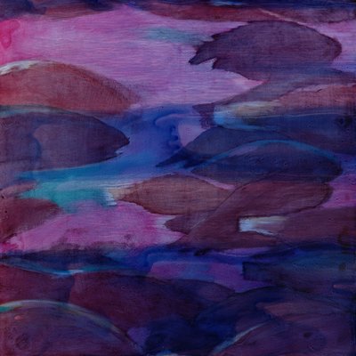 紫鹦鹉VI，2000（石油上的石油） 作者 夏洛特·约翰斯通