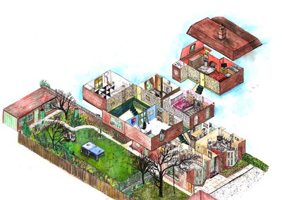 建造我的房子》，2021 年 作者 夏洛特奥尔