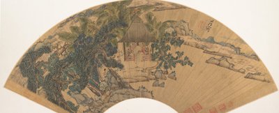 景观，17世纪中期。 作者 陈洪寿