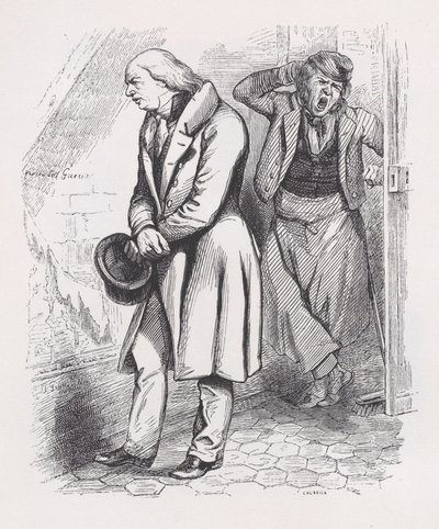 阁楼》出自《贝朗热全集》，1836年。 作者 樱桃