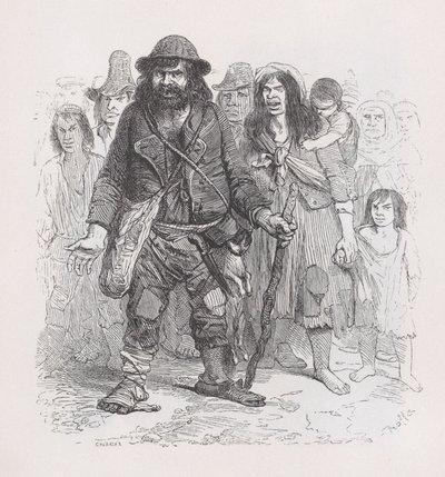 吉普赛人》出自《贝朗热全集》，1836年。 作者 樱桃