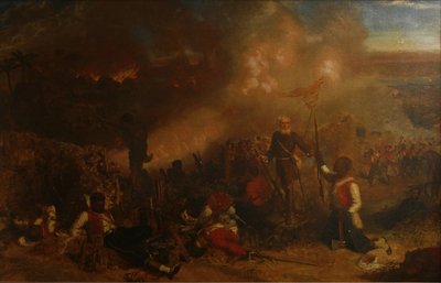图巴贝城之战，1866年 作者 骑士路易斯·威廉·迪桑格斯