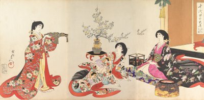 Chiyoda Castle Album of Women, 1895., 1895. 作者 近信洋州