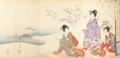 Chiyoda Castle Album of Women, 1895., 1895. 作者 近信洋州