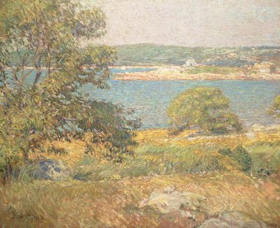十磅岛，约 1896-99 年（布面油画） 作者 柴尔德·弗雷德里克·哈萨姆