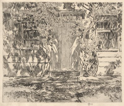 老门洞，伊斯特马普顿，1920 年 作者 柴尔德哈桑
