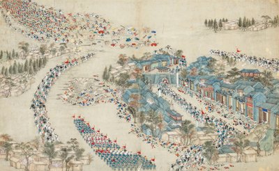 太平天国运动，1864年后。 作者 中国大师。
