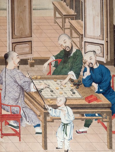 中国的战略游戏，18世纪末（纸上谈兵） 作者 中文学校