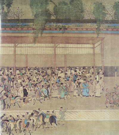 古代汉语等待考试成绩，原创中文卷轴传真 作者 中文学校