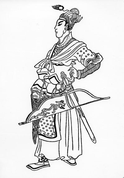 Batou，来自马可波罗和Rustichello da Pisa的“马可波罗之旅”的插图，亨利·尤尔翻译，1871年首次出版 作者 中文学校