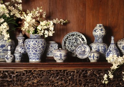 青花瓷（陶瓷） 作者 Chinese School