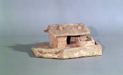 一个农场的丧葬模型，从Thanh Hoa，越南，汉代（兵马俑） 作者 Chinese School