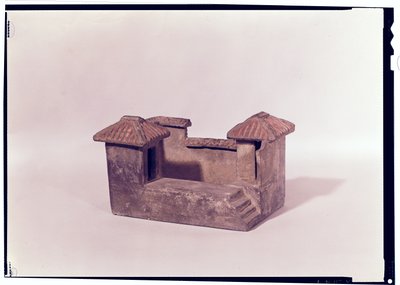 汉代（兵马俑）房屋的丧葬模型 作者 Chinese School