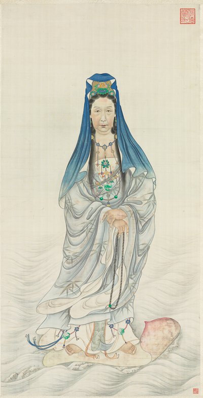 Portrait of Empress Dowager Cixi as Guanyin 作者 中文学校