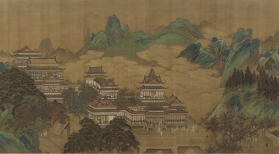 十七，十八世纪西方，明清时期的太后桃花节 作者 Chinese School