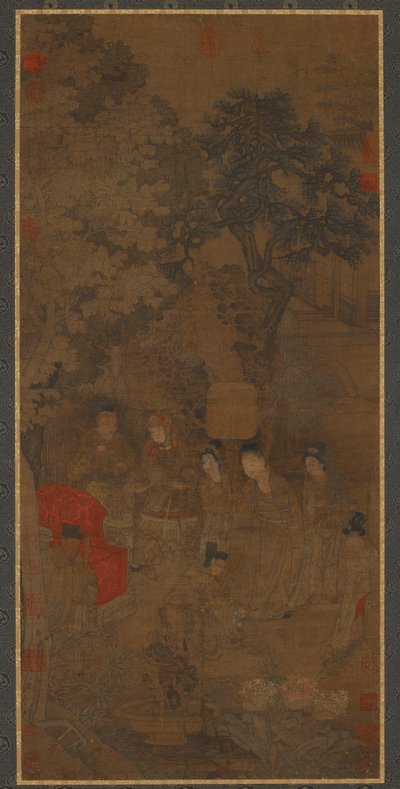 辛丕牵扯帝王长袍，元或明初 作者 中文学校