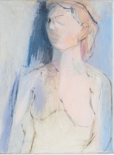 伊娃》，抽象生命画，2015 年 作者 曹庆芬