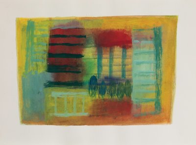黄色花园 I, 2003 作者 曹庆芬