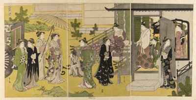 富士之浦》，选自 "源氏物语的时尚模仿（《富士源氏物语》）"系列 作者 Chobunsai eisi