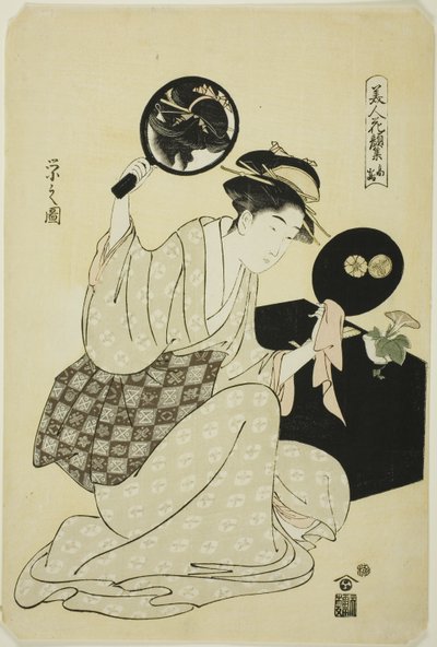 高岛，选自 "花容月貌集 "系列 作者 Chobunsai eisi