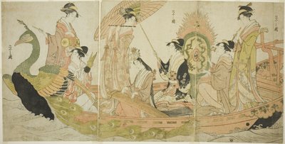 孔雀船 作者 Chobunsai eisi