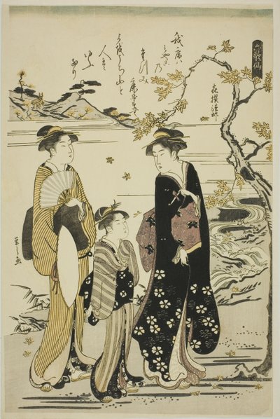 祭司基森，选自 "六仙诗 "系列 作者 Chobunsai eisi