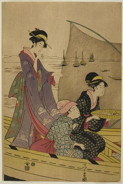 渔船上的妇女 作者 ko菜E