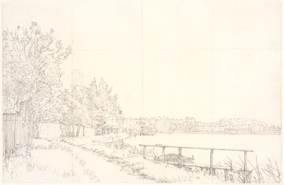 从Dosseringen看Østerbro的一部分 作者 克里斯汀·科布（ChristenKøbke）